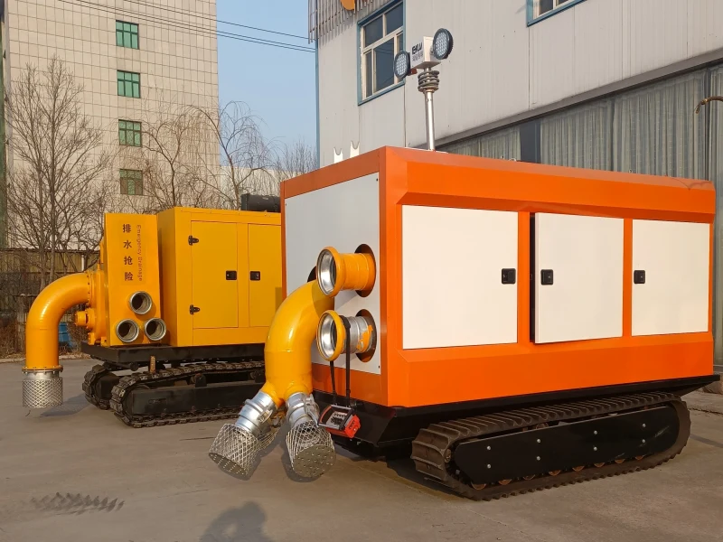 A Perfect Match of Diesel Generator and Water Pump