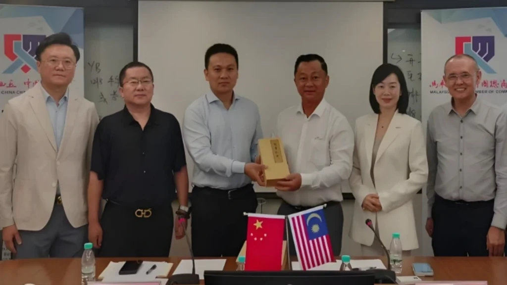 AllianPower Delegation Visits Malaysia-China Chamber of Commerce (MCCC), Achieving Practical Outcomes